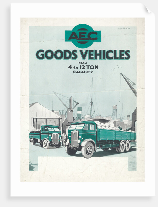 AEC Motoring engineering, 1950s. Artist: Wilfred Fryer by Anonymous