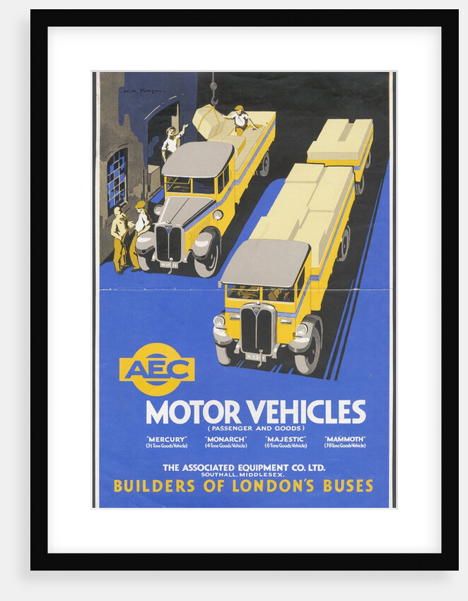 AEC Motoring engineering, 1950s. Artist: Wilfred Fryer by Anonymous