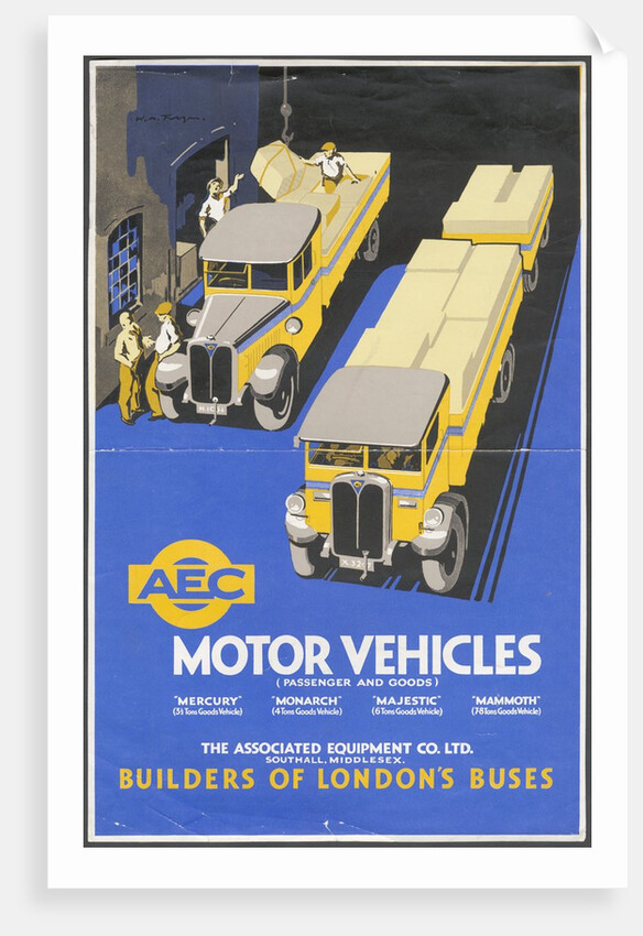 AEC Motoring engineering, 1950s. Artist: Wilfred Fryer by Anonymous