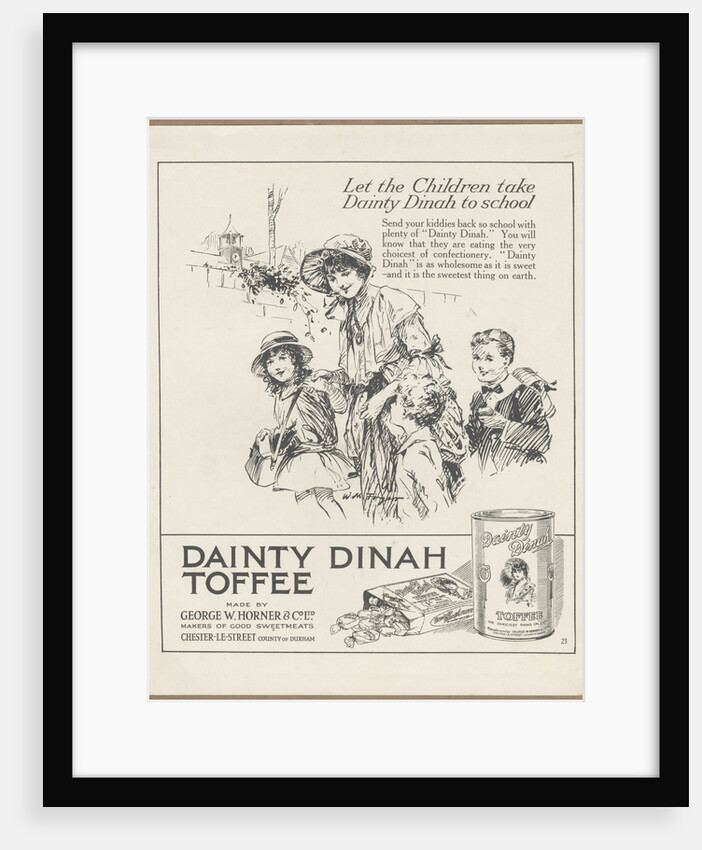 Dainty Dinah Toffee, c.1920. Artist: Wilfred Fryer by Anonymous