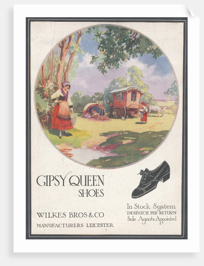 Gipsy Queen Shoes, c1920s. Artist: Wilfred Fryer by Anonymous