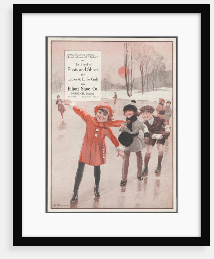 Elliott Shoe Company, c1920s. Artist: Wilfred Fryer by Anonymous