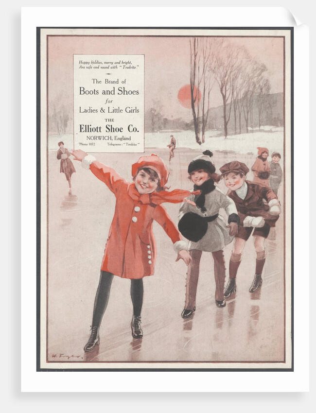 Elliott Shoe Company, c1920s. Artist: Wilfred Fryer by Anonymous