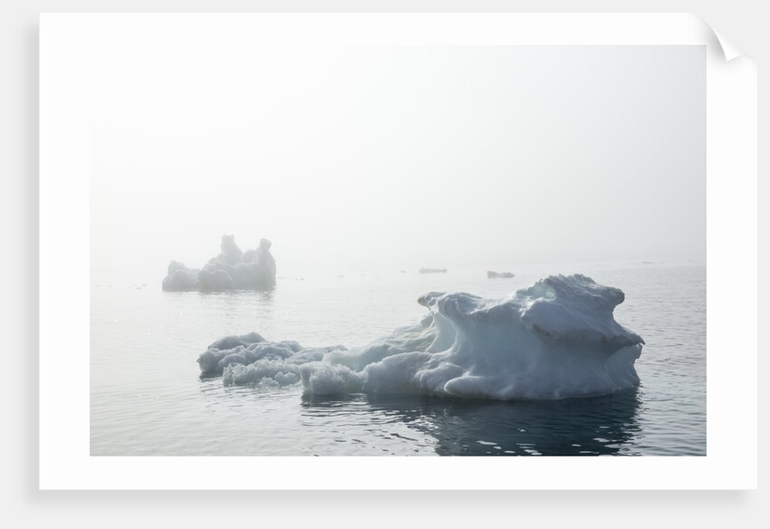 Melting Sea Ice, Hudson Bay, Nunavut Territory, Canada by Anonymous
