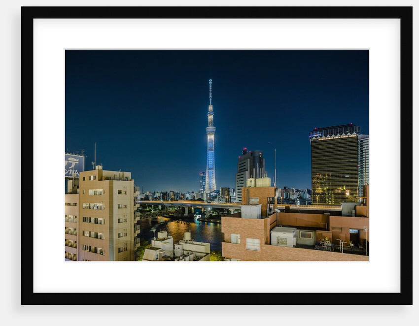 Asakusa, the town and the Tokyo Sky Tree by Anonymous