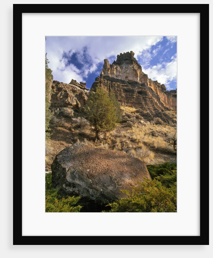 Crooked River Petroglyph by Anonymous