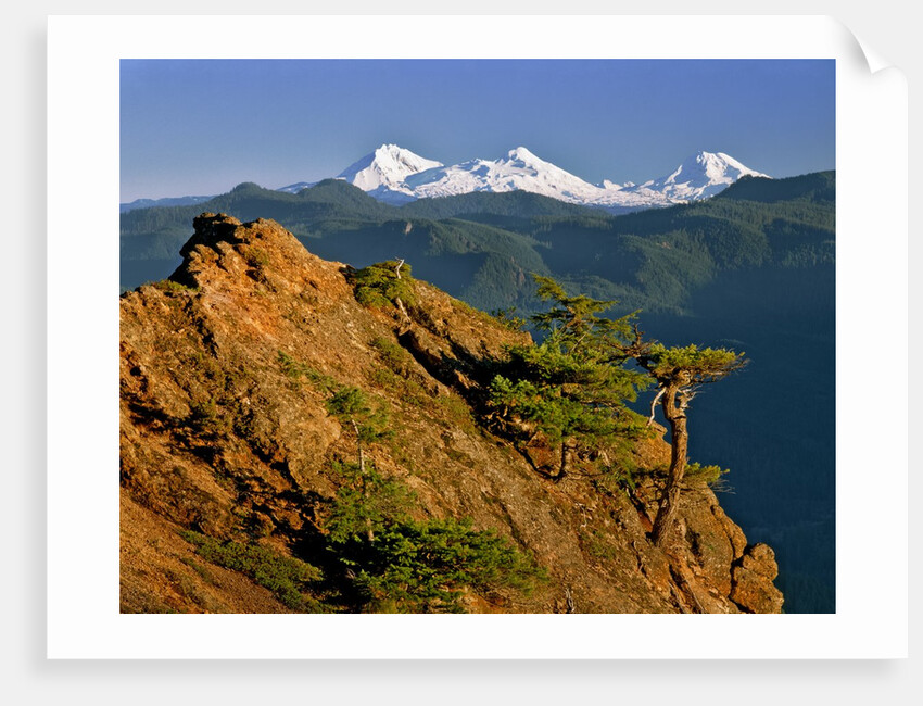 Three Sisters Mountains by Anonymous