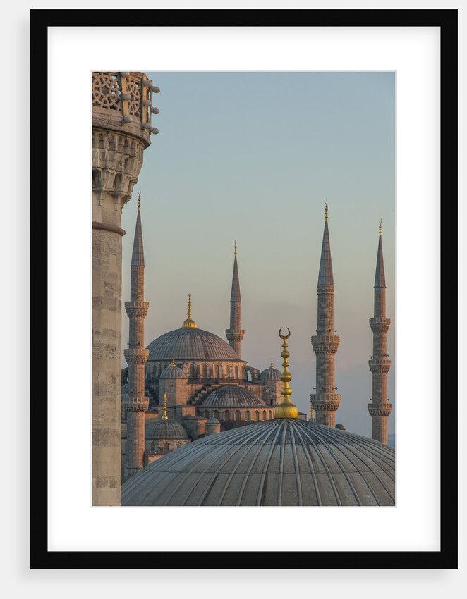Firuz Aga mosque and Sultan Ahamet Camii (Blue Mosque) by Anonymous