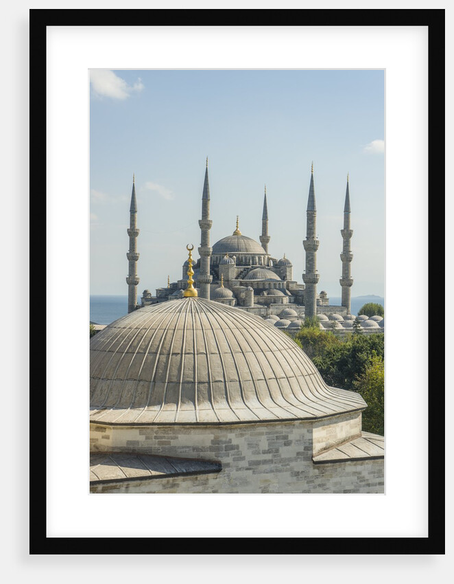Firuz Aga mosque and Sultan Ahamet Camii (Blue Mosque) by Anonymous
