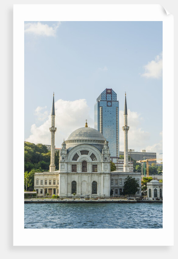 Bezni Alem Valide Sultani Cami Mosque along Bosporus by Anonymous