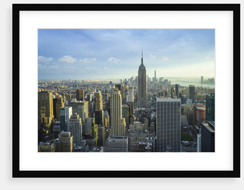 Manhattan skyline with the Empire State Building, New York City by Anonymous