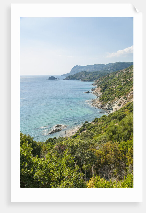 Il Purgatorio, the beach and the coast by Anonymous