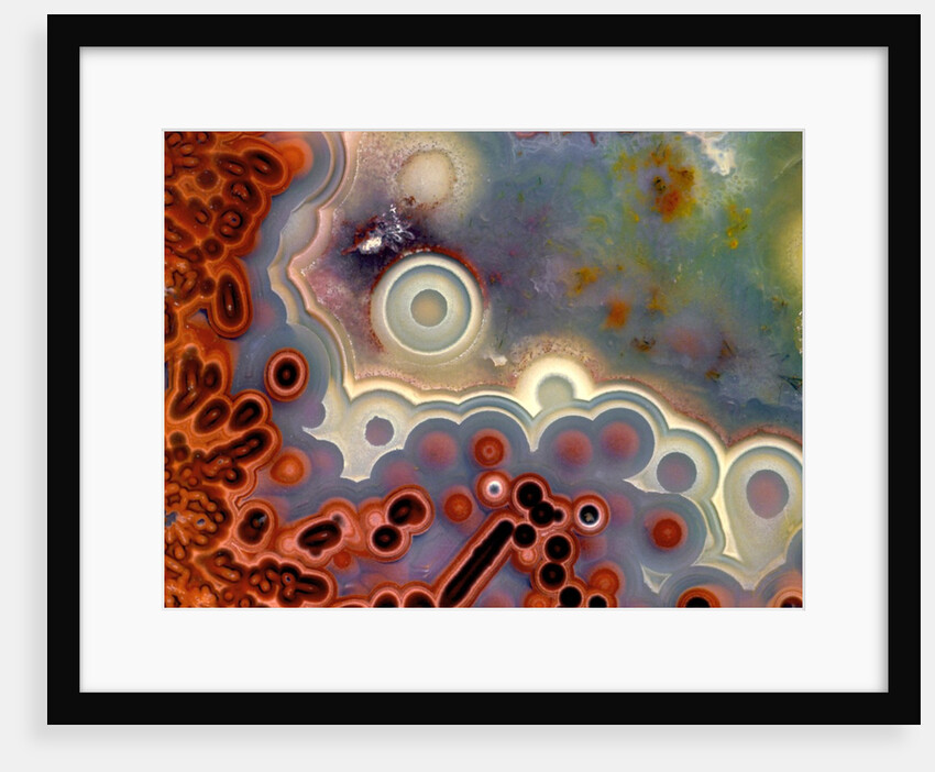 Mexican crazy lace agate by Anonymous