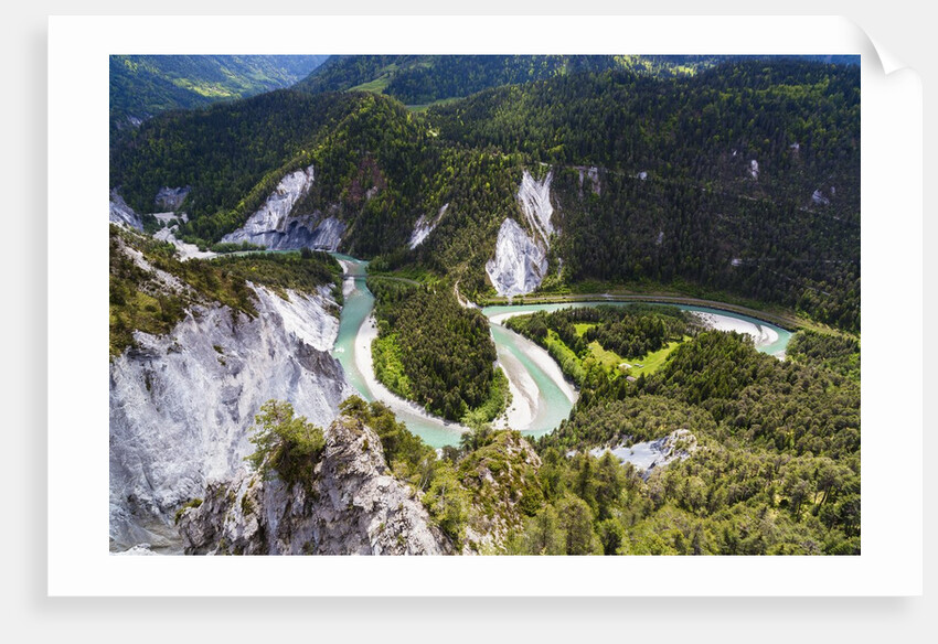 Canyon of the river Rhine by Anonymous
