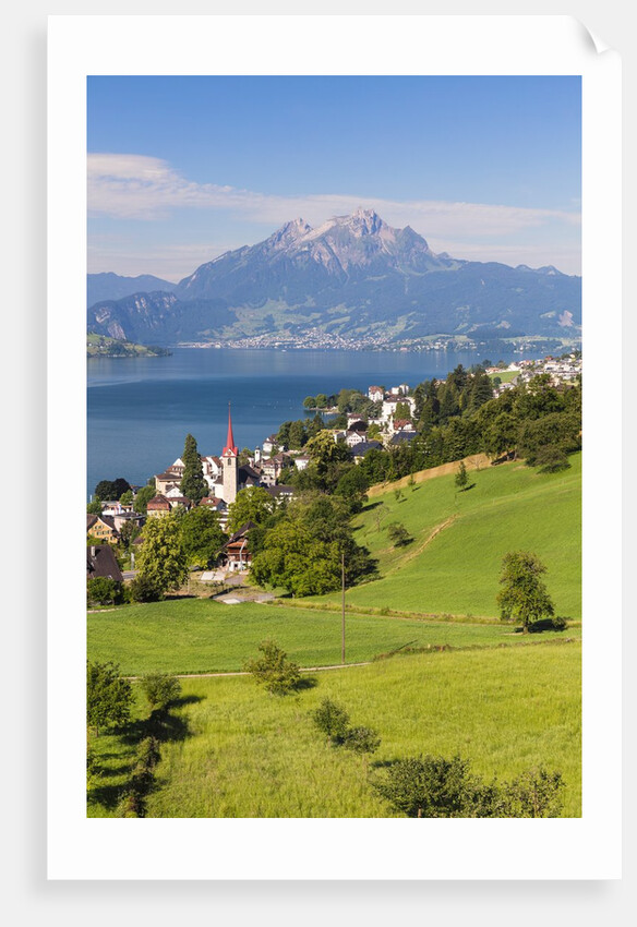 Lake Lucerne by Anonymous
