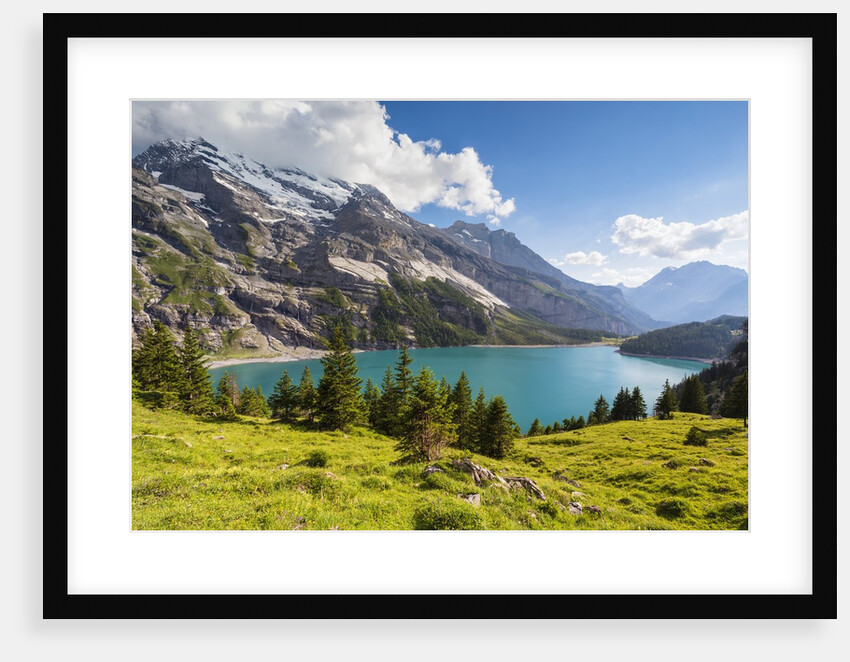 Lake Oeschinensee by Anonymous