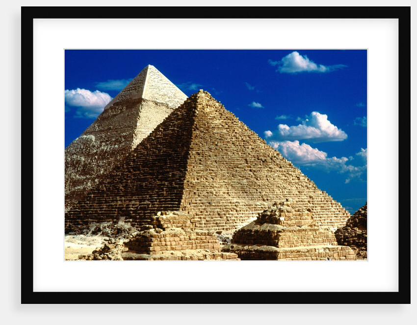 Pyramids of Giza by Anonymous