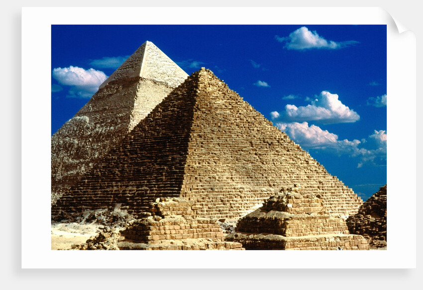Pyramids of Giza by Anonymous