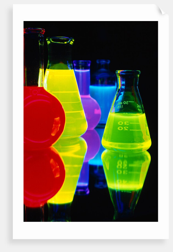 Laser Dyes in Flasks by Anonymous