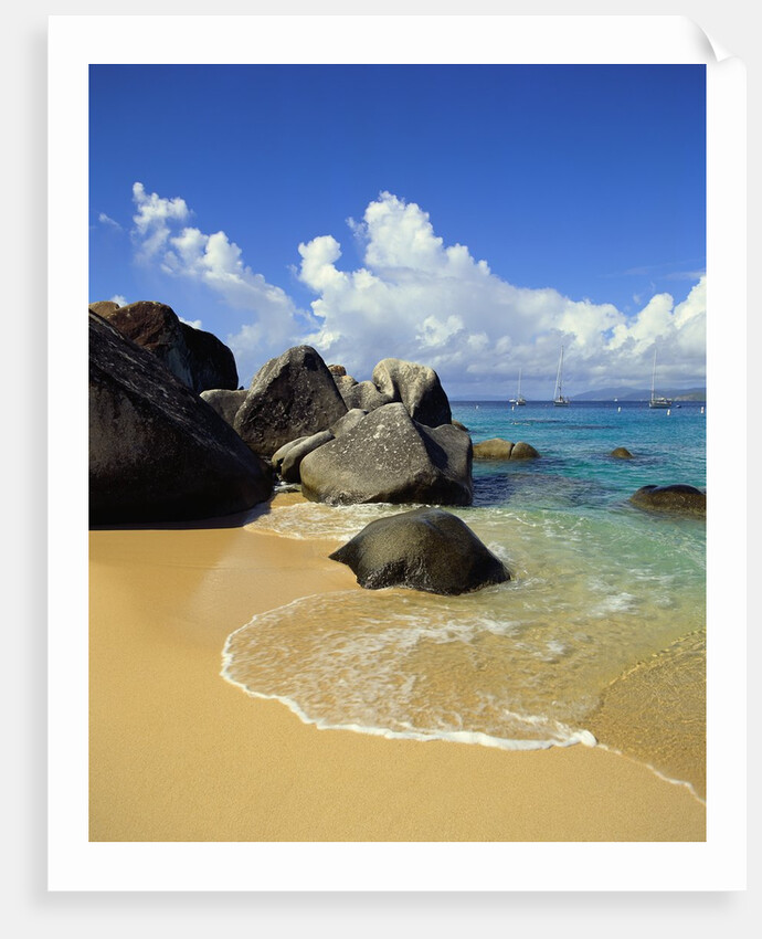 Surf on Beach by Anonymous