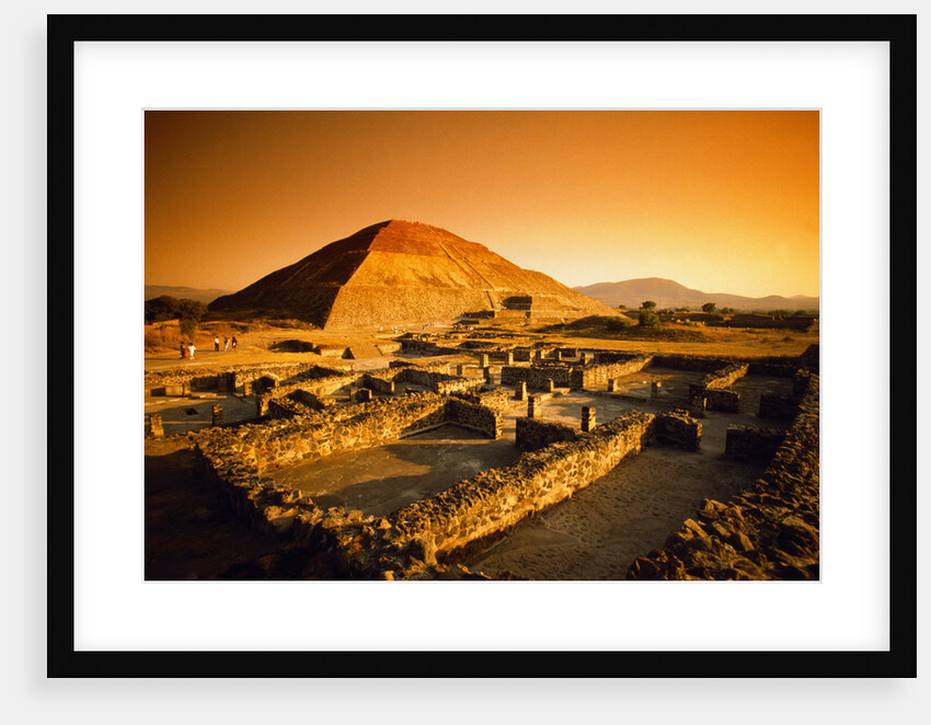 Teotihuacan's Pyramid of the Sun by Anonymous