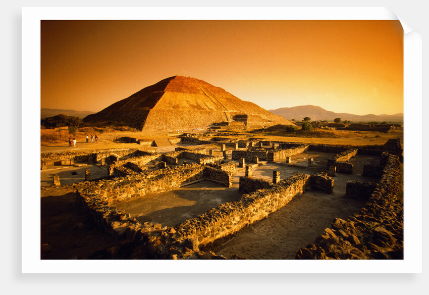 Teotihuacan's Pyramid of the Sun by Anonymous
