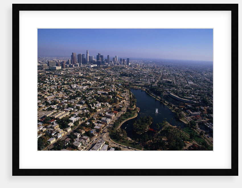 Downtown Los Angeles and MacArthur Park by Anonymous