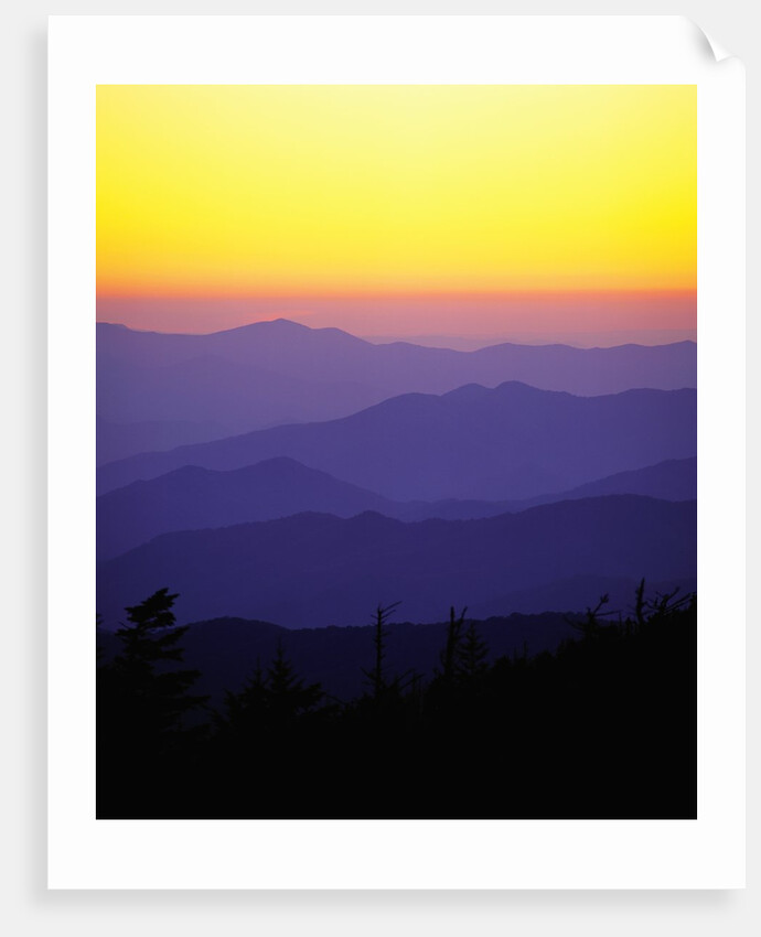 Great Smoky Mountains at Twilight by Anonymous