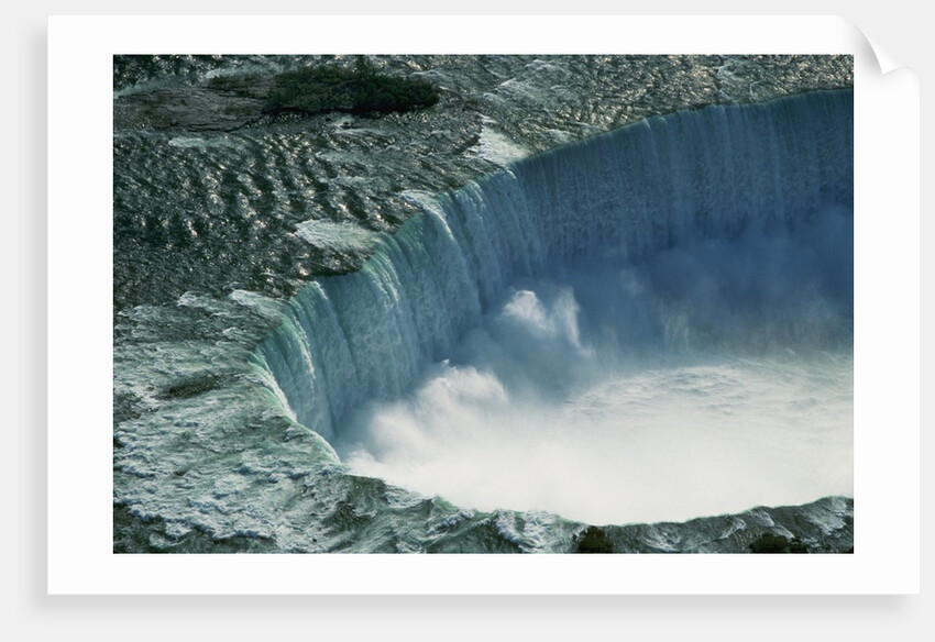 Water Rushing over Horseshoe Falls by Anonymous