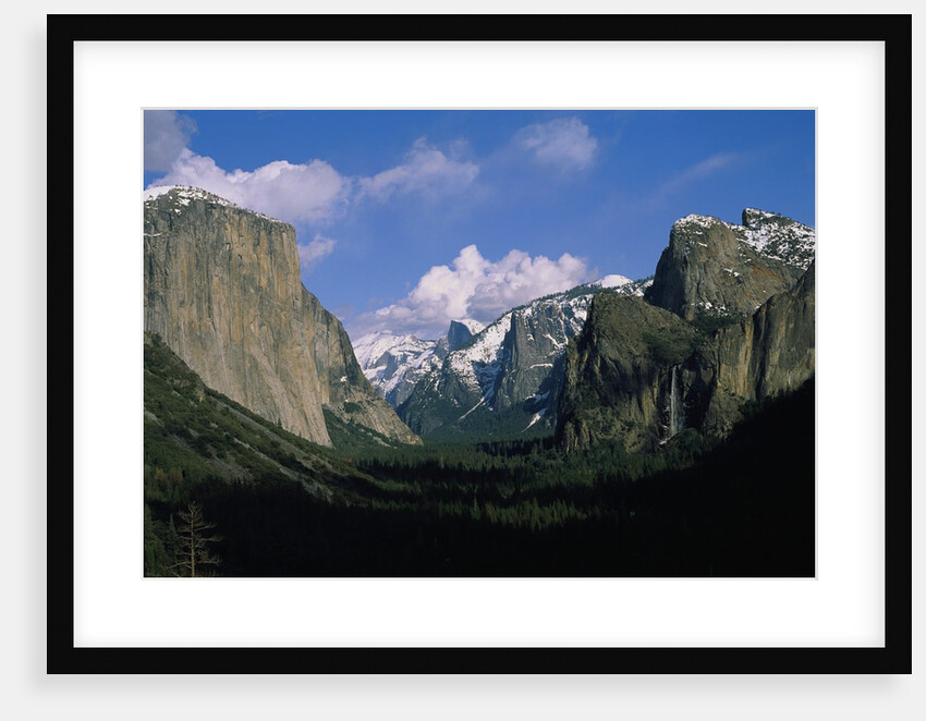 Yosemite Valley Landmarks by Anonymous