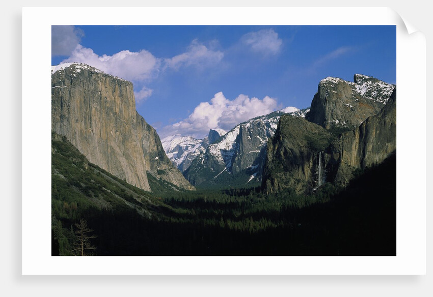 Yosemite Valley Landmarks by Anonymous