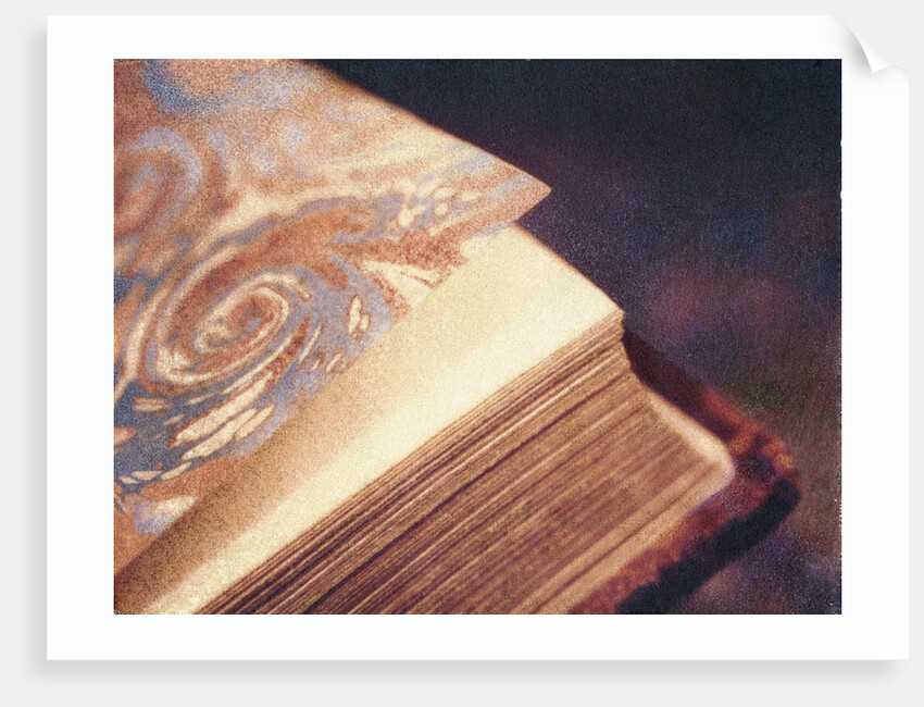 Marbeled Endpaper by Jennifer Kennard