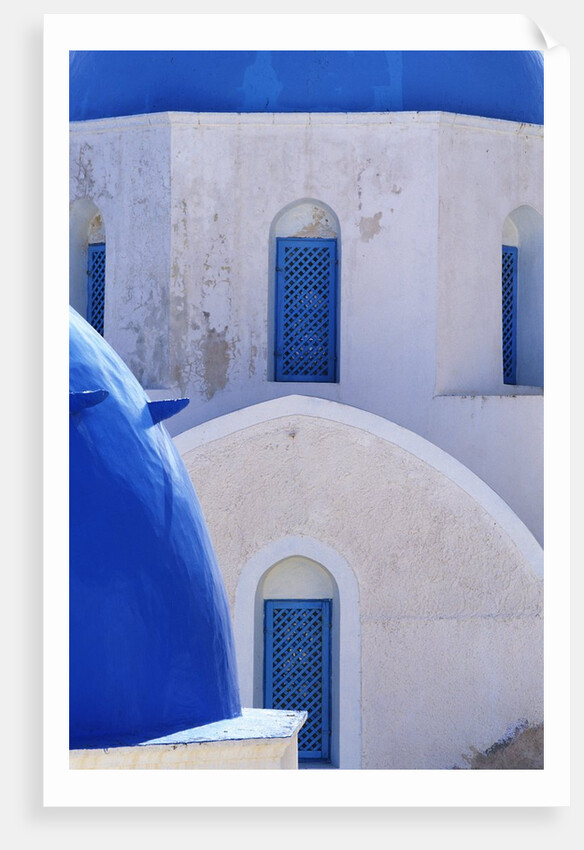 Windows and Arches of a Whitewashed Church by Anonymous