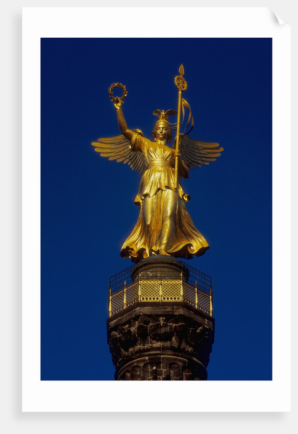 Detail of the Victory Column Statue by Friedrich Darke
