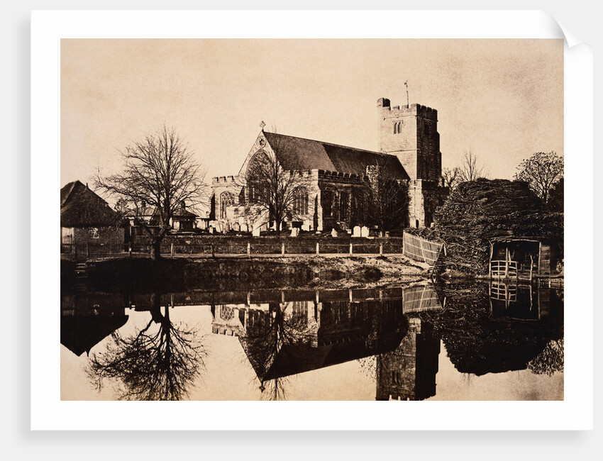 Hawkshurst Church by Benjamin Brecknell Turner