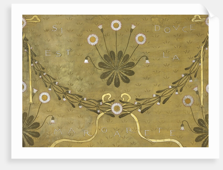 La Margarete Wallpaper Design by William Morris