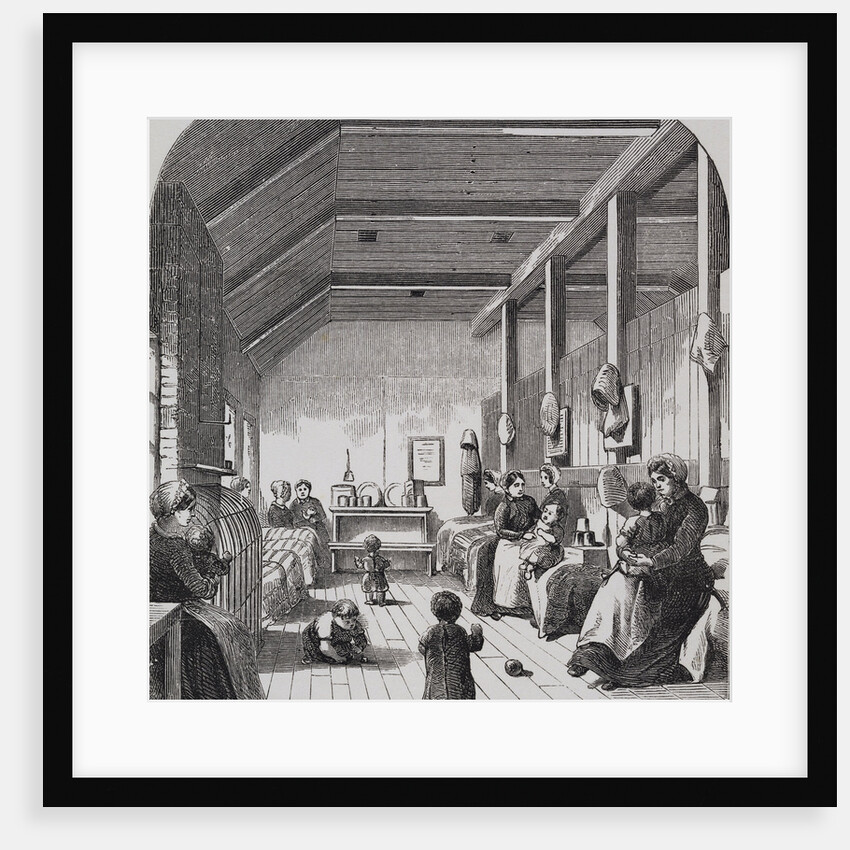 Engraving Depicting The Convict Nursery at Brixton by Anonymous