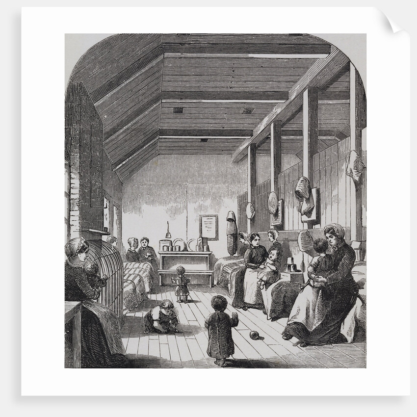 Engraving Depicting The Convict Nursery at Brixton by Anonymous