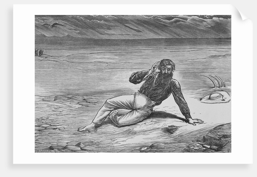 Mungo Park Encouraged by the Sight of a Little Flower by Anonymous