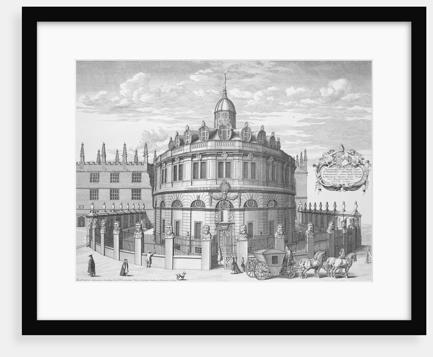 Sheldonian Theatre by David Loggan