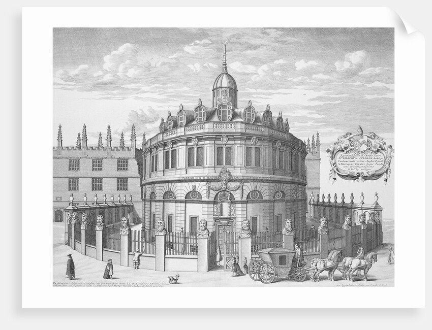 Sheldonian Theatre by David Loggan