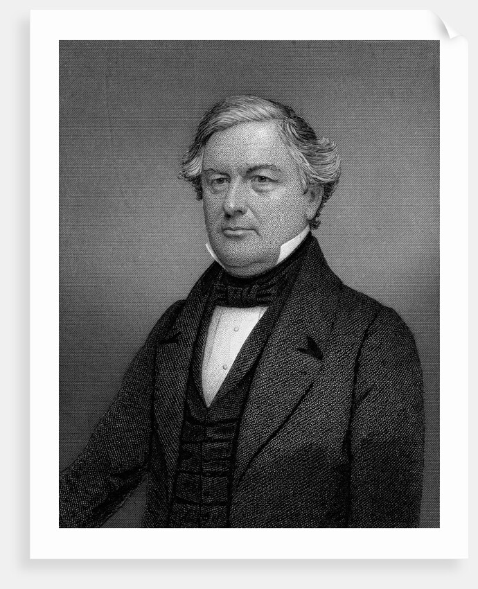 Portrait Engraving of Millard Fillmore by Anonymous