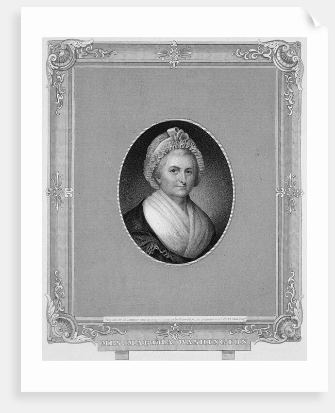 Martha Washington by James Barton Longacre