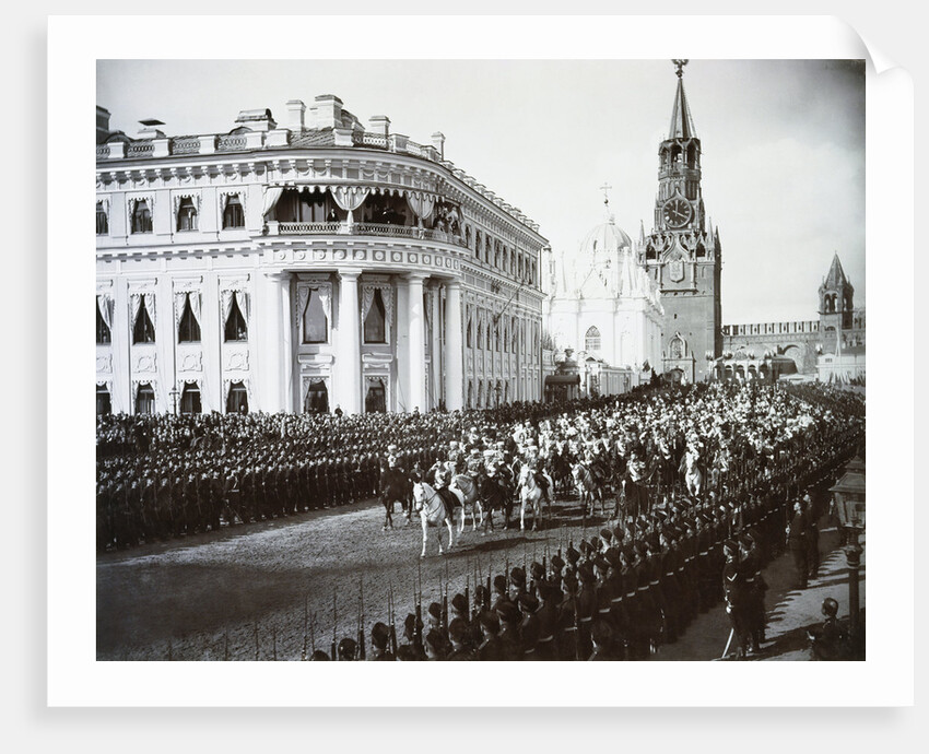 Coronation Ceremonies of Nicholas II by Anonymous