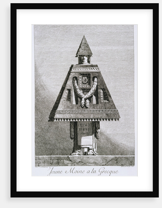 Jeune Moine a la Greque by Ennemond Alexandre Petitot