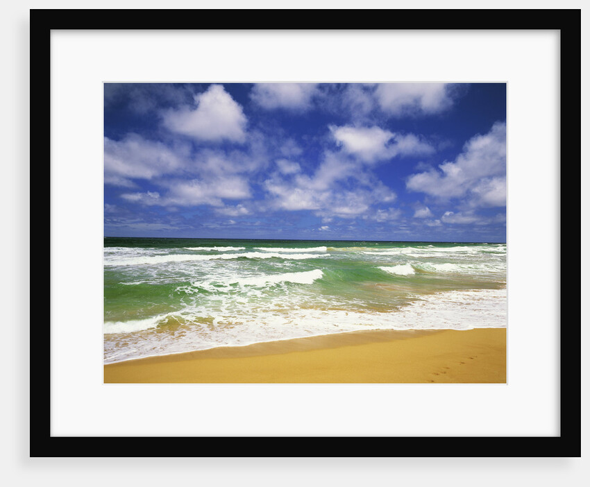 Beach at Hanalei Bay by Anonymous
