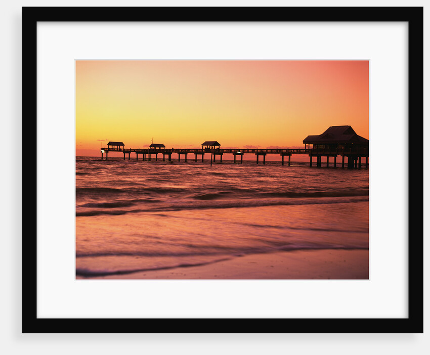 Clearwater Pier on Gulf of Mexico by Anonymous