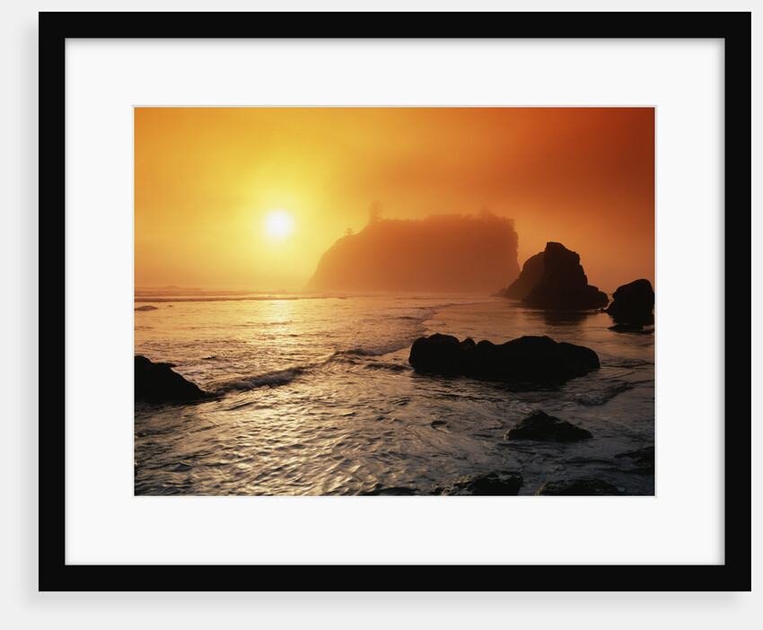 Foggy Sunset at Ruby Beach by Anonymous