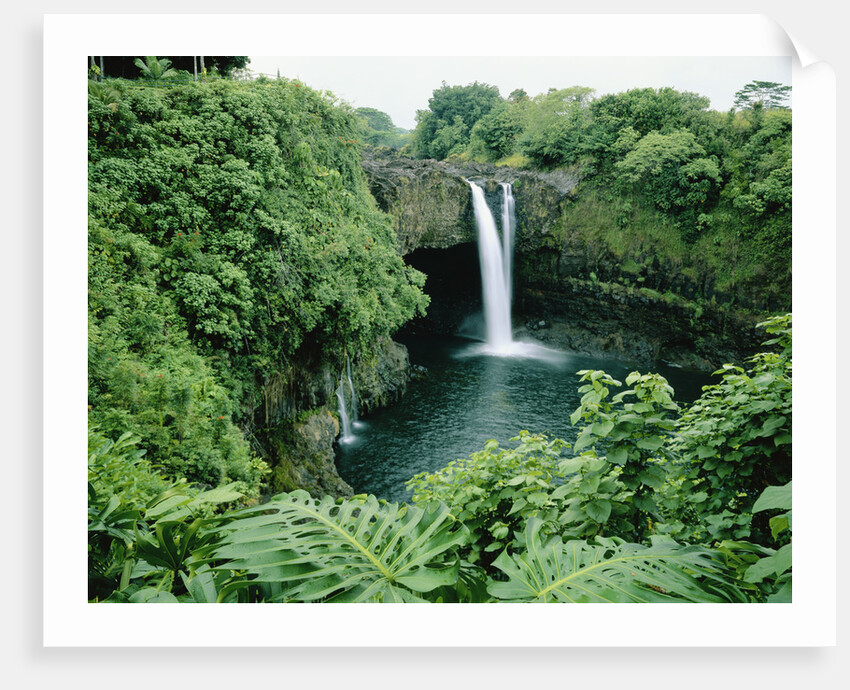 Wailuku River's Rainbow Falls by Anonymous