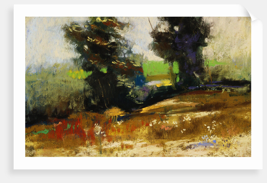 Two Firs by Lou Wall